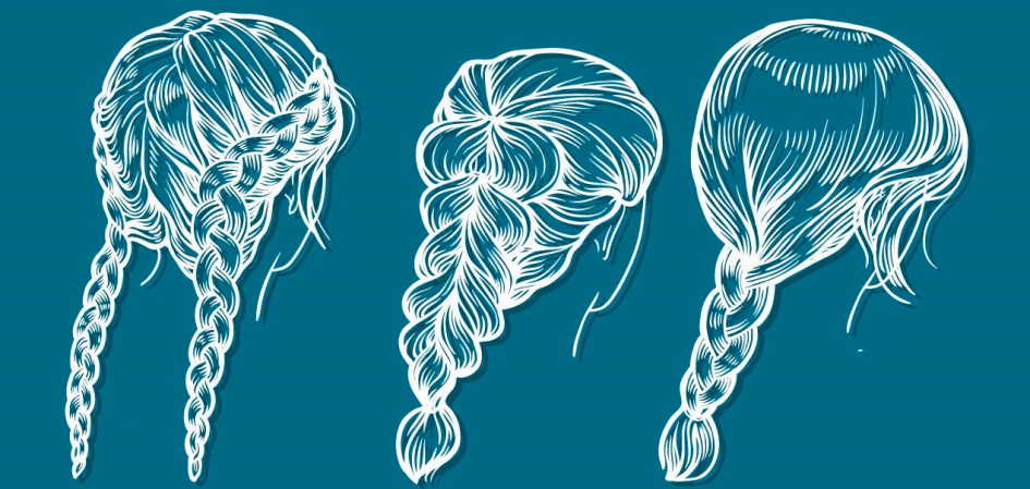 fishtail braids